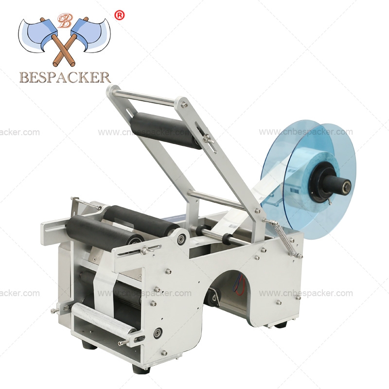 XT-50 Aluminum plate round bottle labeling machine