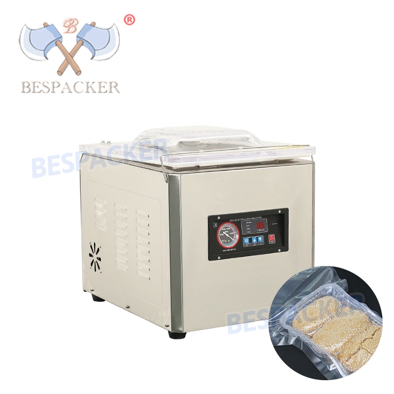 Bespacker DZ-350 Chicken mutton vacuum sealing machine with nitrogen gas